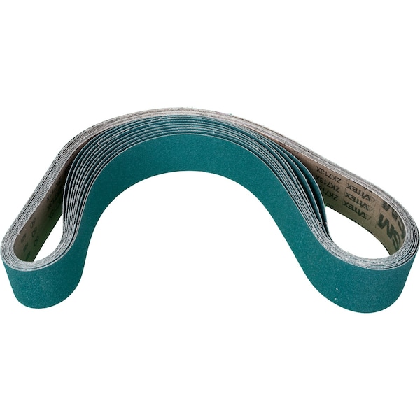 Pferd Coated Belt, Zirc, 2-1/2"x60", 60 Grit, 2-1/2" W, 60" L, Coated, Zirconia Alumina, 60 Grit 49831 - main